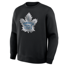 Свитшот Toronto Maple Leafs Metallic Mascot - Black