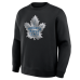 Свитшот Toronto Maple Leafs Metallic Mascot - Black