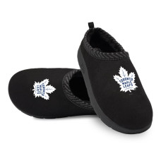 Toronto Maple Leafs ISlide Unisex Primary Logo Mission Slipper - Black