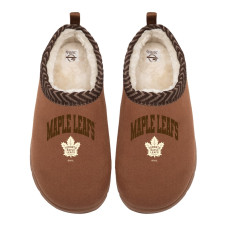 Toronto Maple Leafs ISlide Unisex Tonal Pop Mission Slippers - Tan