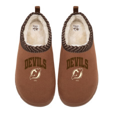Unisex New Jersey Devils ISlide Tan Tonal Pop Mission Slippers
