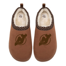 Unisex New Jersey Devils ISlide Tan Tonal Logo Mission Slippers