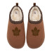 Toronto Maple Leafs ISlide Unisex Tonal Logo Mission Slippers - Tan