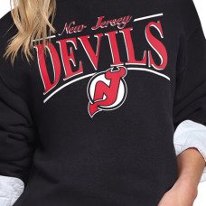 Женская свитшот New Jersey Devils Starter Black Arch Stripe Fleece Женская свитшот New Jersey Devils Starter Black Arch Stripe Fleece