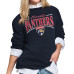 Женская свитшот Florida Panthers Starter Navy Arch Stripe Fleece