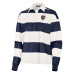 Женская поло Florida Panthers Antigua Navy/White Banner Rugby Long Sleeve