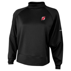 Женская свитшот New Jersey Devils Columbia Black Par Performance Mock Neck Raglan Dolman