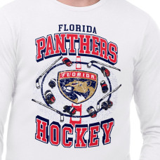 Футболка Florida Panthers Starter White Tilly Long-Sleeve
