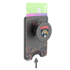 Кошелёк Florida Panthers Keyscaper Confetti PopSockets Magnetic