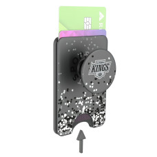Кошелёк Los Angeles Kings Keyscaper Confetti PopSockets Magnetic Кошелёк Los Angeles Kings Keyscaper Confetti PopSockets Magnetic