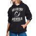 Женская толстовка New Jersey Devils Starter Black Cookies & Cream Женская толстовка New Jersey Devils Starter Black Cookies & Cream