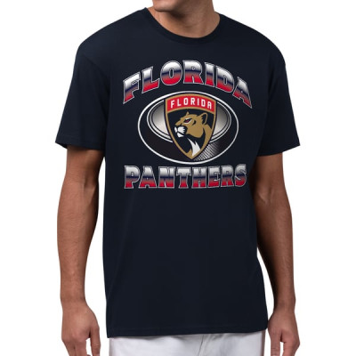 Футболка Florida Panthers Starter Navy Face Off