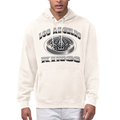 Толстовка Los Angeles Kings Starter Cream Face Off Fleece
