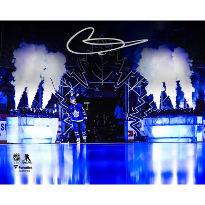 Фото с автографом Gavin McKenna Toronto Maple Leafs Fanatics Authentic 8" x 10" NHL Debut
