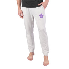 Штаны Toronto Maple Leafs Concepts Sport Hockey Fights Cancer Mainstream Cuffed Terry Tri-Blend - Oatmeal Штаны Toronto Maple Leafs Concepts Sport Hockey Fights Cancer Mainstream Cuffed Terry Tri-Blend - Oatmeal