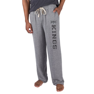 Штаны Los Angeles Kings Concepts Sport Gray Mainstream Terry Tri-Blend