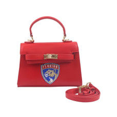 Florida Panthers FABGATING by Cuce Team Color Vegan Leather Mini Purse Florida Panthers FABGATING by Cuce Team Color Vegan Leather Mini Purse