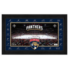 Фото Florida Panthers Highland Mint Limited Edition 2026–27 Facsimile Signature 12" x 20" Rink Framed