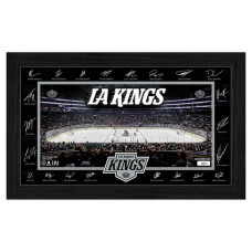 Фото Los Angeles Kings Highland Mint Limited Edition 2026–27 Facsimile Signature 12" x 20" Rink Framed