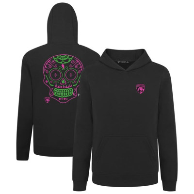 Детская толстовка Florida Panthers Levelwear Black Sugar Skull Junior Podium