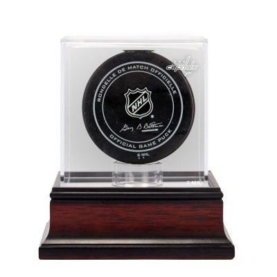 Шайба Washington Capitals Fanatics Authentic Mahogany Logo Display Case
