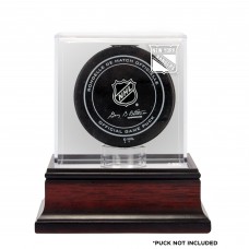 New York Rangers Fanatics Authentic Mahogany Hockey Puck Logo Display Case