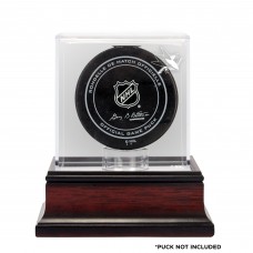 San Jose Sharks Fanatics Authentic Mahogany Hockey Puck Logo Display Case San Jose Sharks Fanatics Authentic Mahogany Hockey Puck Logo Display Case