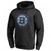 Boston Bruins Black Rinkside Pond Hockey Pullover Hoodie
