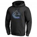 Vancouver Canucks Black Rinkside Pond Hockey Pullover Hoodie