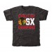 Футболка Chicago Blackhawks Black Victor Tri-Blend