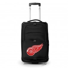 Detroit Red Wings MOJO 21 Softside Rolling Carry-On Suitcase - Black