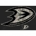 Толстовка с капюшоном Men's Anaheim Ducks Black Rink Warrior - оригинальные толстовки Анахайм Дакс