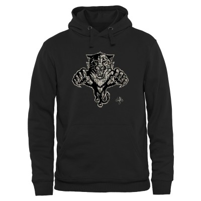 Florida Panthers Black Team Rink Warrior Pullover Hoodie