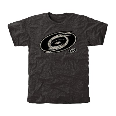 Carolina Hurricanes Black Rink Warrior Tri-Blend T-Shirt