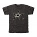 Dallas Stars Black Rink Warrior Tri-Blend T-Shirt
