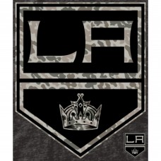 Los Angeles Kings Black Rink Warrior Tri-Blend T-Shirt
