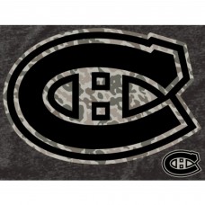 Montreal Canadiens Black Rink Warrior Tri-Blend T-Shirt