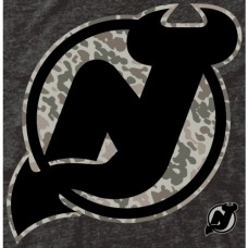 Футболка New Jersey Devils Black Rink Warrior Tri-Blend