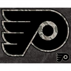 Футболка Philadelphia Flyers Black Rink Warrior Tri-Blend