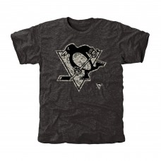 Футболка Pittsburgh Penguins Black Rink Warrior Tri-Blend
