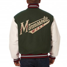 Куртка Minnesota Wild JH Design Two-Tone - Green