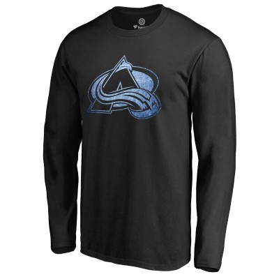 Футболка с длинным рукавом Colorado Avalanche Black Pond Hockey