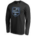 Los Angeles Kings Black Pond Hockey Long Sleeve T-Shirt Los Angeles Kings Black Pond Hockey Long Sleeve T-Shirt