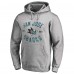 San Jose Sharks Ash Heritage Pullover Hoodie