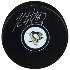 Autographed Pittsburgh Penguins Kris Letang Fanatics Authentic Hockey Puck Autographed Pittsburgh Penguins Kris Letang Fanatics Authentic Hockey Puck