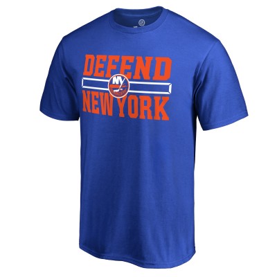 New York Islanders Royal Hometown Collection Defend T-Shirt