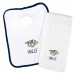 Nashville Predators Newborn & Infant Personalized Bib & Burp Cloth Set - White