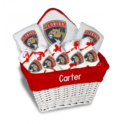 Подарочная корзина Florida Panthers Newborn & Infant Personalized Large - White