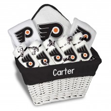 Philadelphia Flyers Newborn & Infant Personalized Large Gift Basket - White