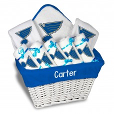 Подарочная корзина St. Louis Blues Newborn & Infant Personalized Large - White